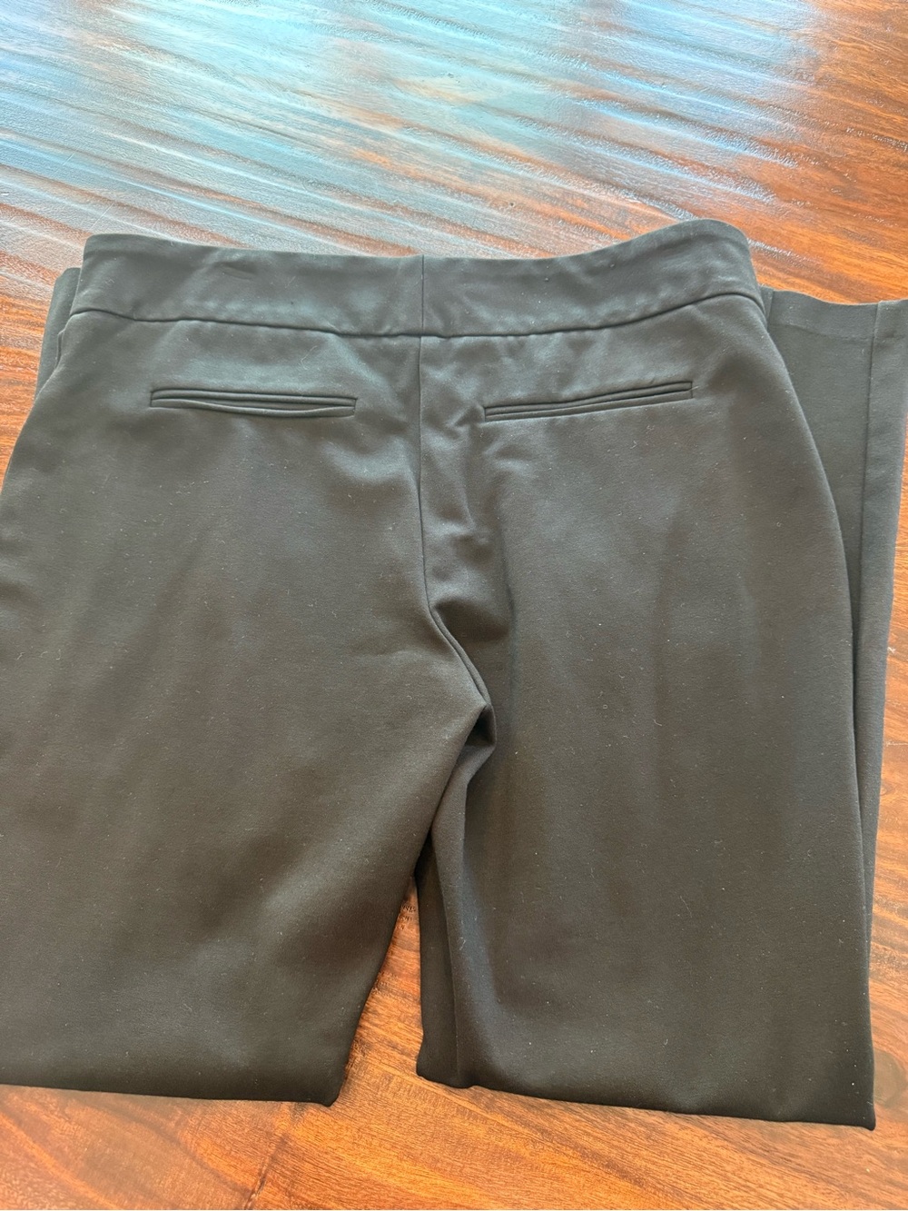 Hilary Radley Black Stretch Slim Leg Dress Pants Size L/G - Picture 5 of 5